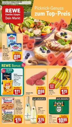 Vorschau von dem Prospekt des Geschäftes Rewe, gültig ab dem 10.08.2026