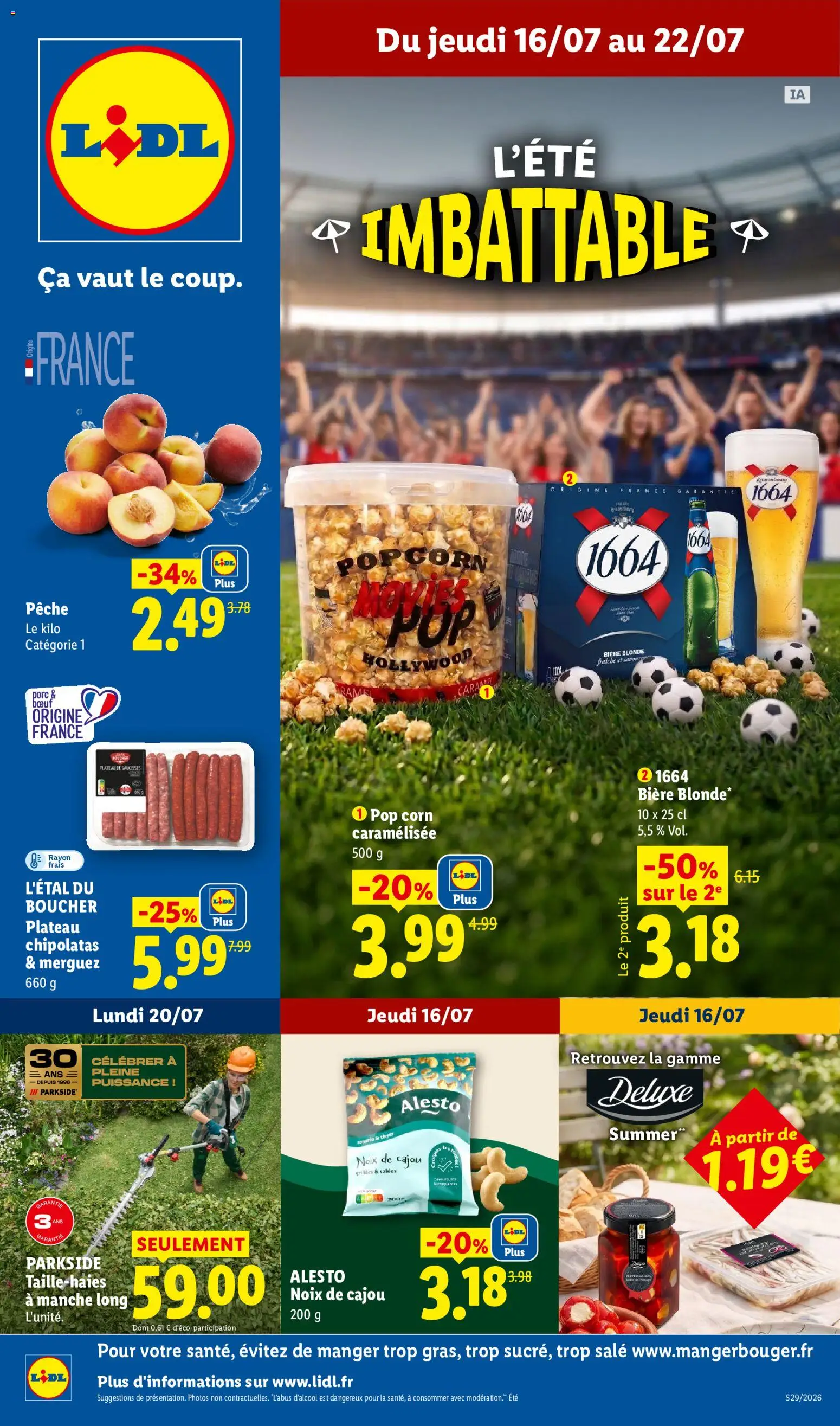 Prévisualisation de LIDL catalogue du magasin LIDL formulaire valide 16/07/2026