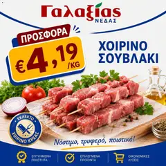 Προεπισκόπηση φυλλαδίου Γαλαξίας φυλλαδιο από το κατάστημα Γαλαξίας σε ισχύ από 28/08/2026