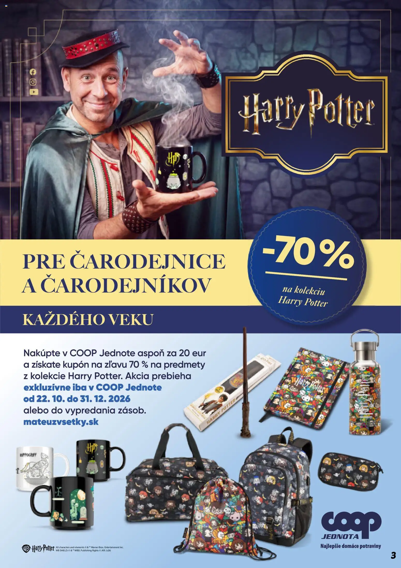 Náhľad COOP Jednota letáku platného od 22.10.2026