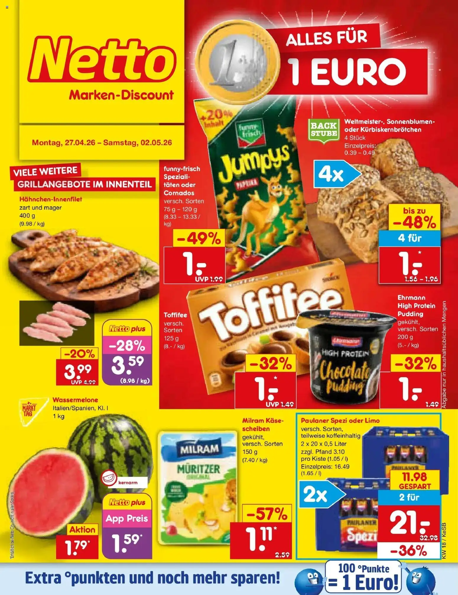 Vorschau von dem Prospekt des Geschäftes Netto Marken-Discount, gültig ab dem 27.04.2026