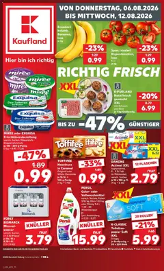 Vorschau von dem Prospekt des Geschäftes Kaufland, gültig ab dem 06.08.2026