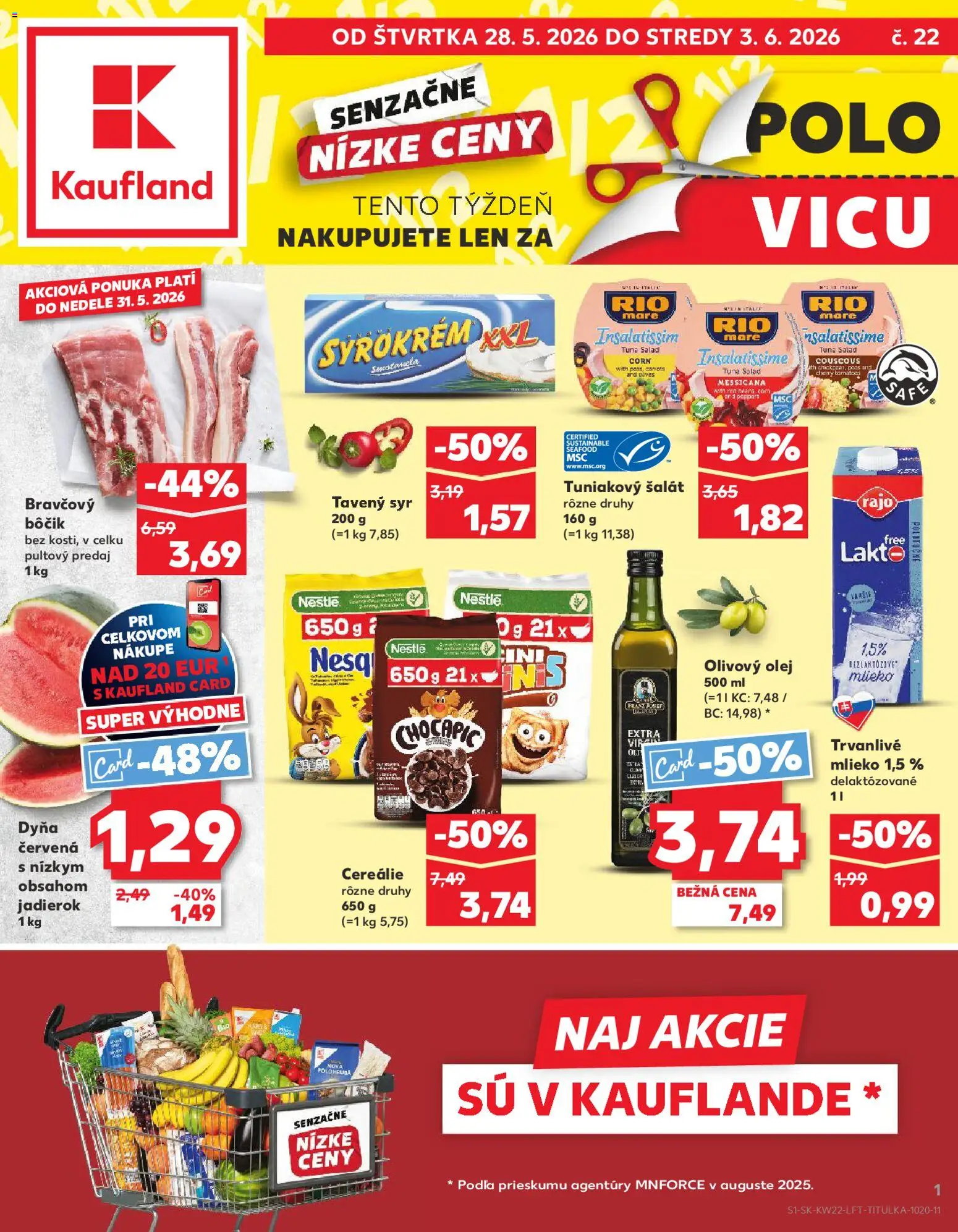 Náhľad Kaufland letáku platného od 28.05.2026