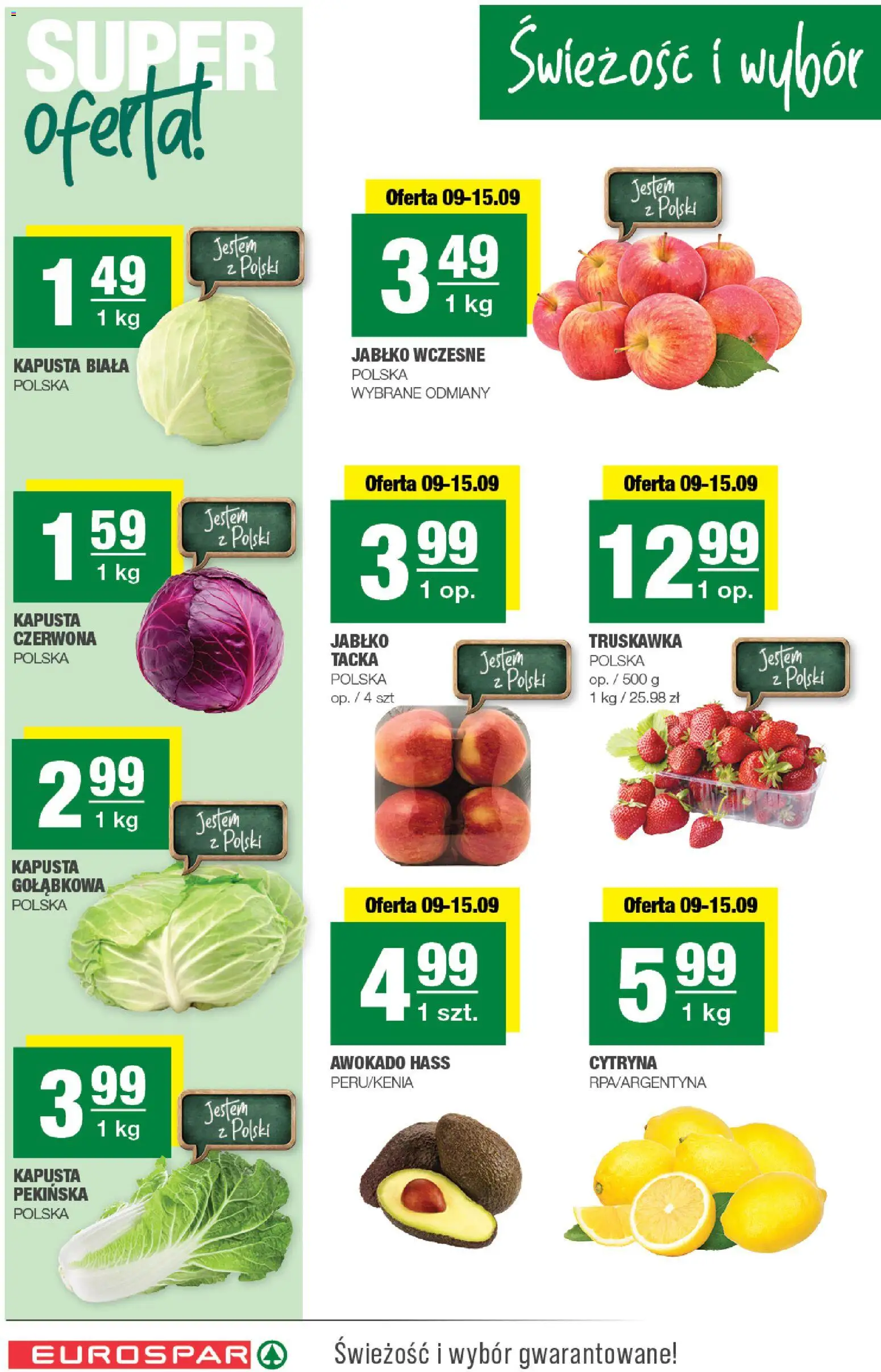 Pogląd gazetki "Spar gazetka - Eurospar" ze sklepu Spar ważnej od 09.09.2026