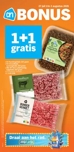 Voorbeeld van Albert Heijn folder week 31 van winkel Albert Heijn geldig vanaf 27-07-2026