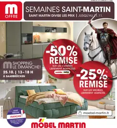 Prévisualisation de Möbel Martin catalogue semaines saint-Martin du magasin Möbel Martin formulaire valide 16/10/2026
