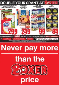 Preview of Boxer flyer valid from 07/05/2026