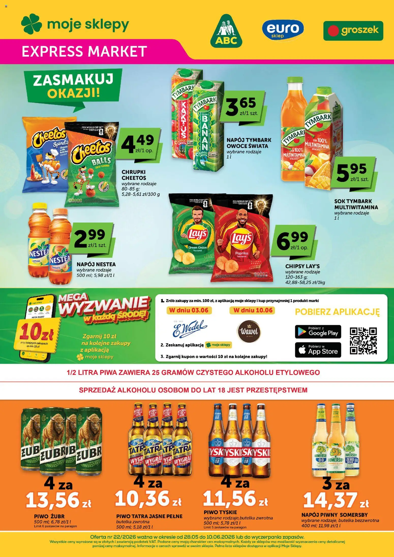 Pogląd gazetki "ABC gazetka - Expressmarket" ze sklepu ABC ważnej od 28.05.2026