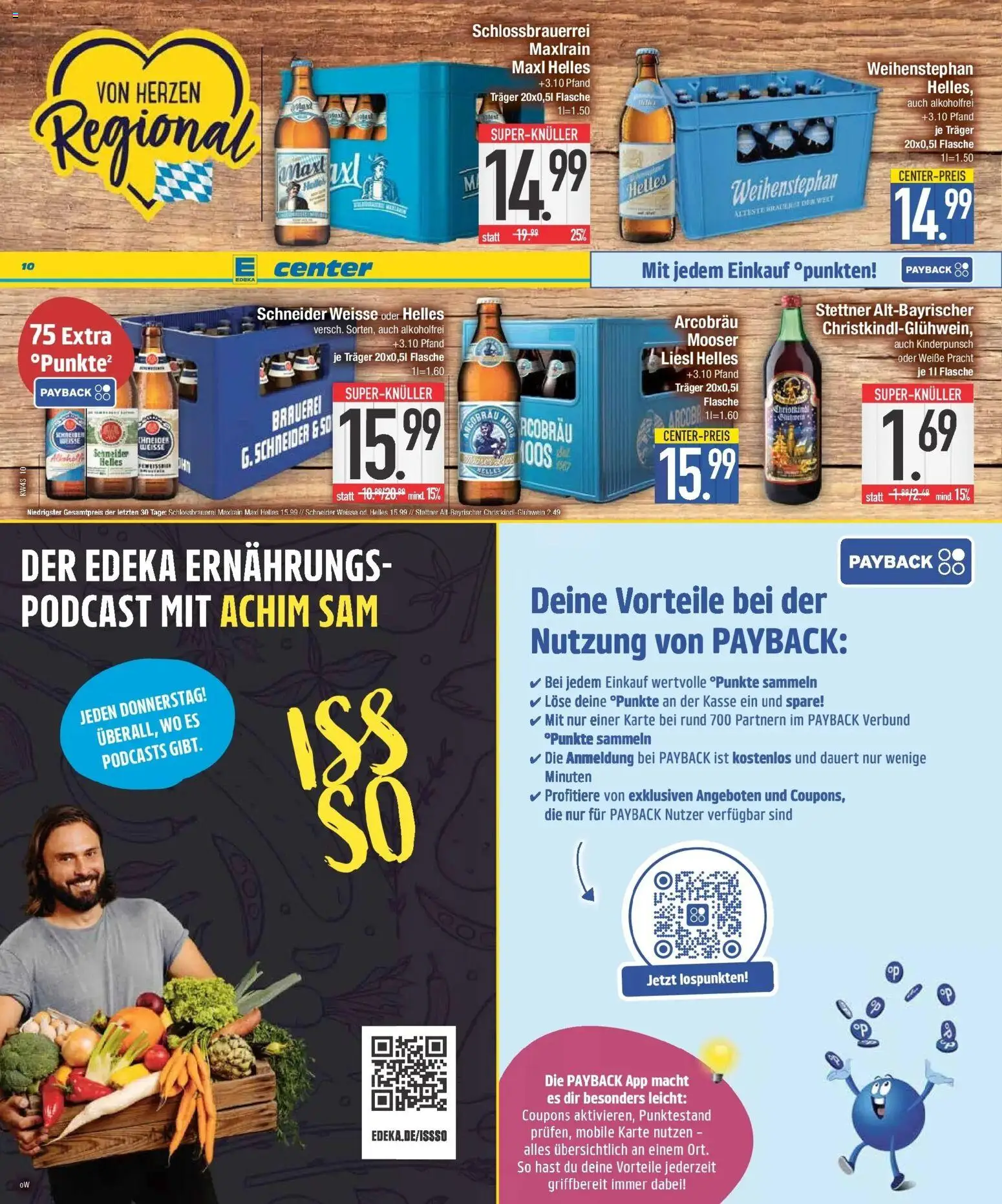 Vorschau von dem Prospekt des Geschäftes E center, gültig ab dem 19.10.2026