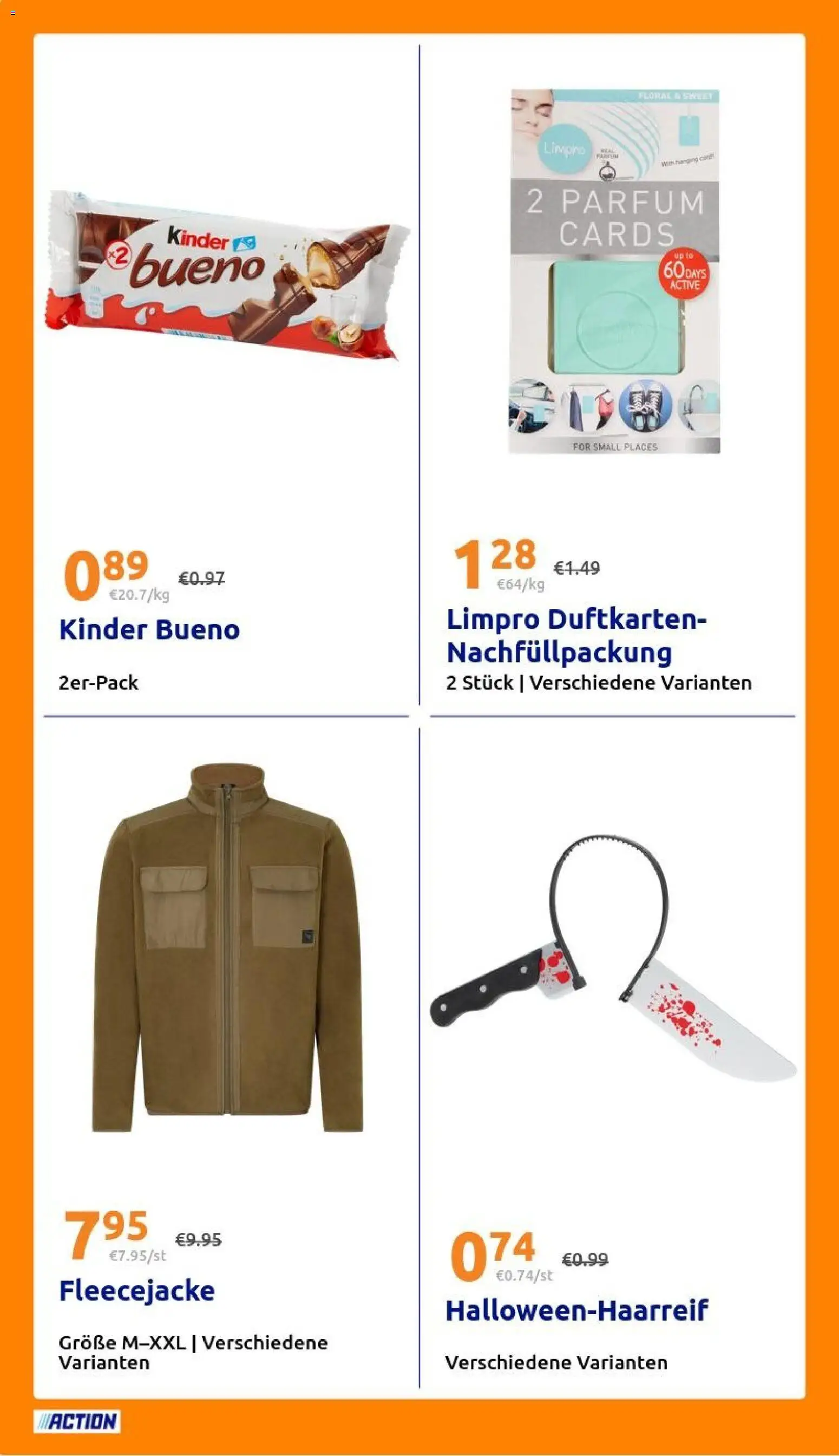 Vorschau von dem Prospekt des Geschäftes Action, gültig ab dem 28.10.2026 - Parfüm, Kinder bueno