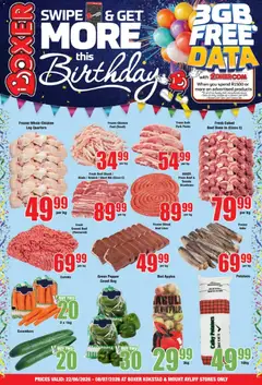 Preview of Boxer flyer valid from 22/06/2026