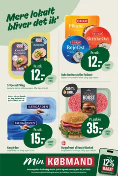 Eksempel på tilbudsavis Min Købmand - Tilbudsavis uge 31 fra butik Min Købmand gyldig fra 24/07/2026