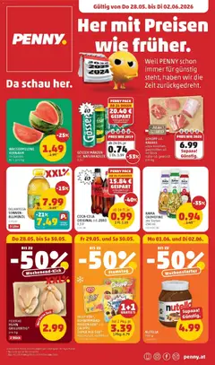 Vorschau der Angebote: Penny Markt PENNY: Die ganze Woche sparen. gültig ab 28.05.2026