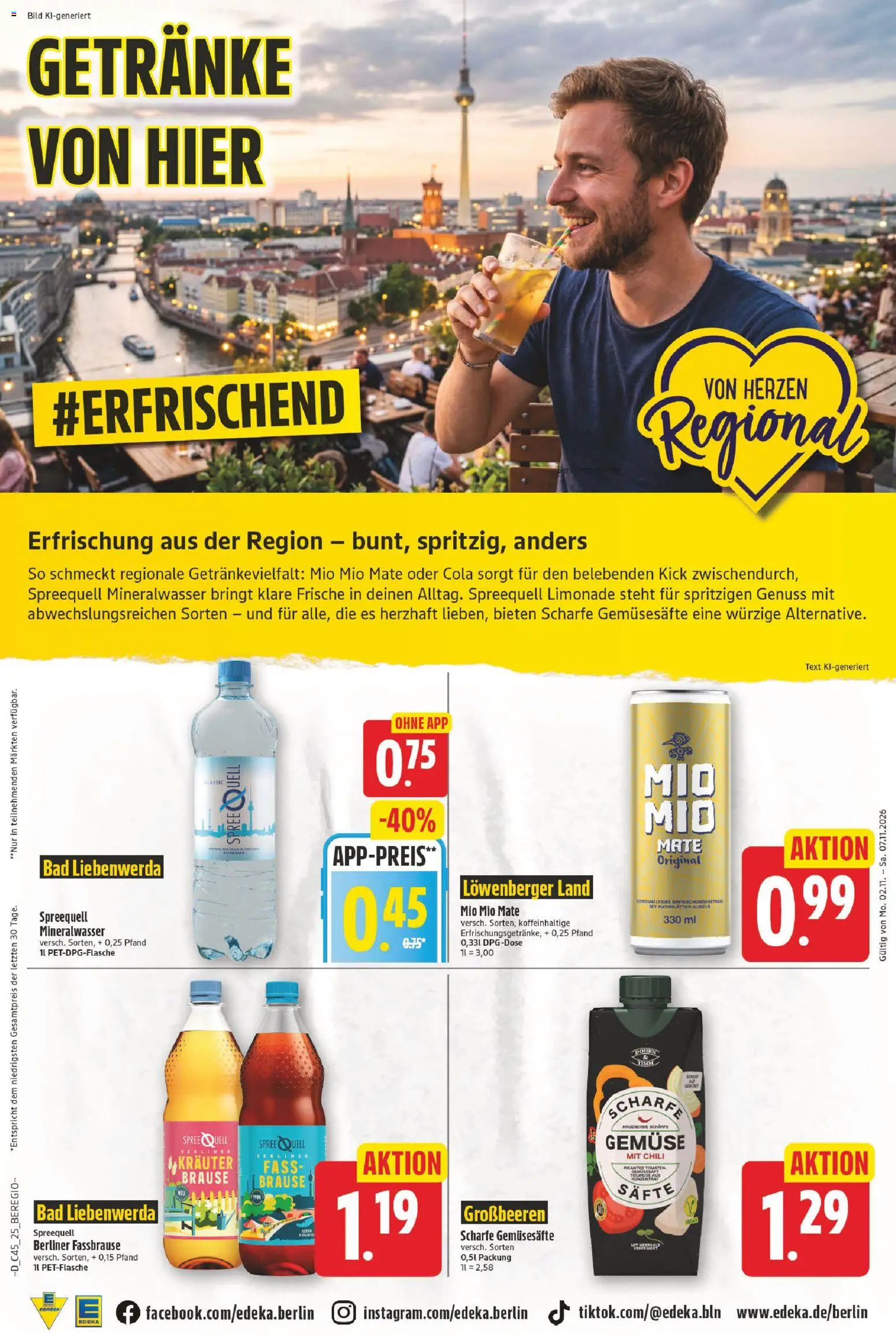 Vorschau von dem Prospekt des Geschäftes E center, gültig ab dem 02.11.2026