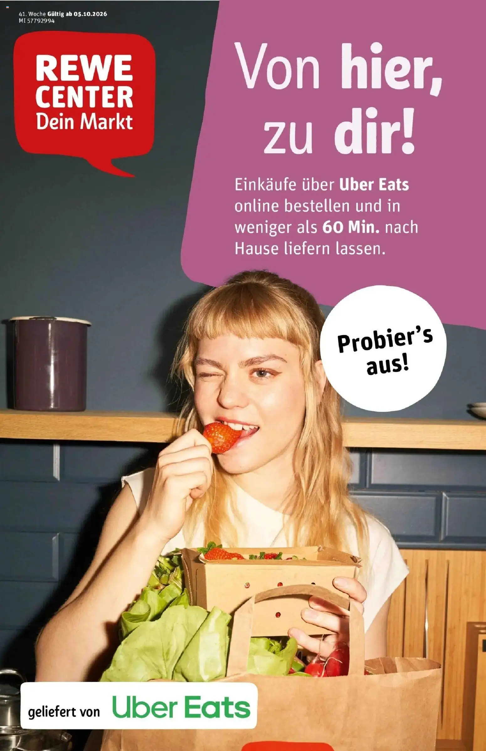 Vorschau von dem Prospekt des Geschäftes Rewe, gültig ab dem 05.10.2026