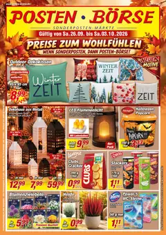 Vorschau von dem Prospekt des Geschäftes Posten Börse, gültig ab dem 26.09.2026