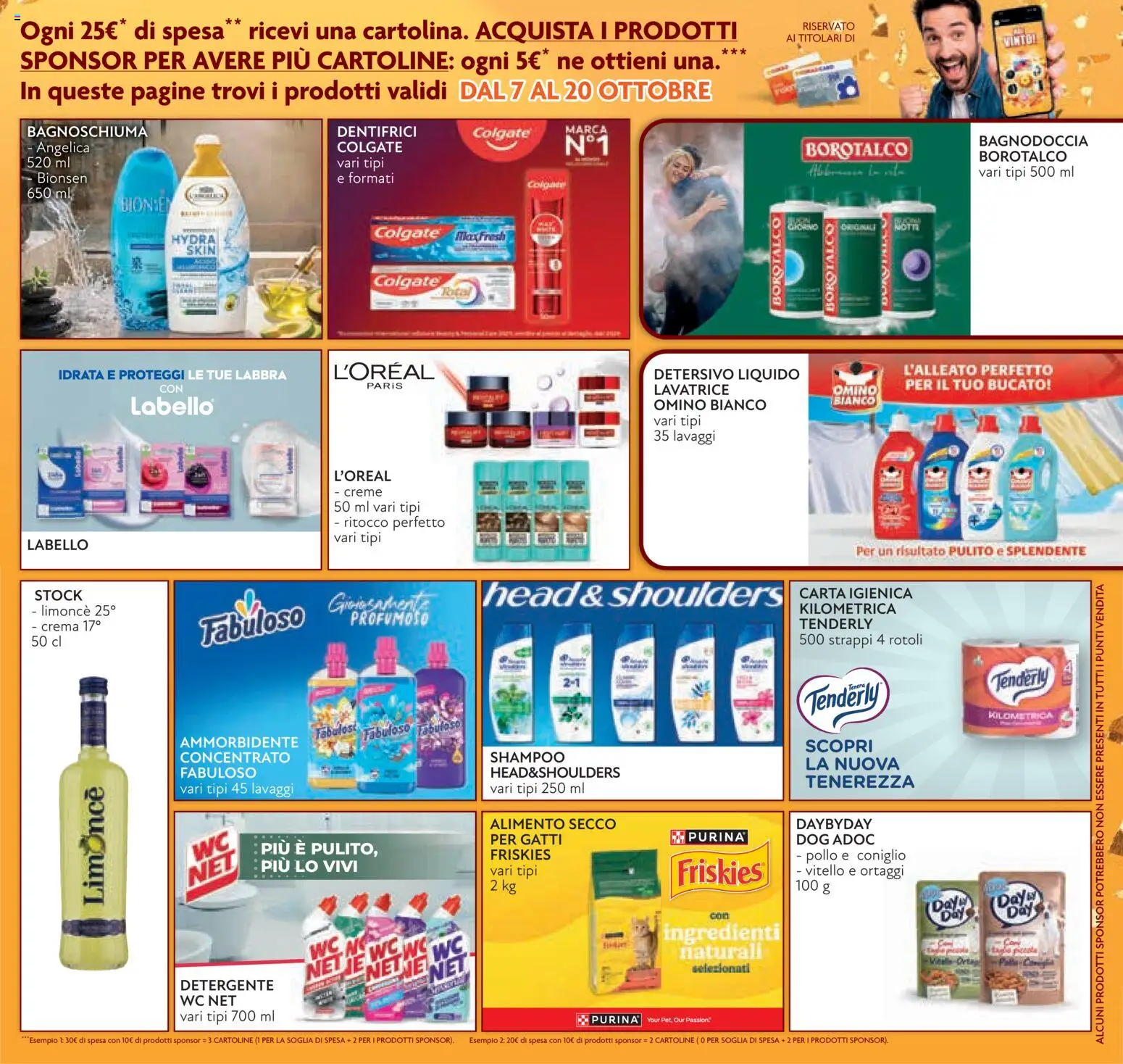 Anteprima dell'opuscolo Conad volantino Superstore Lombardia dal negozio Conad valido da 07/10/2026 - Crema, Coniglio, Limoncello, Shampoo, Carta igienica, Ingredienti, Detergente, Head & Shoulders