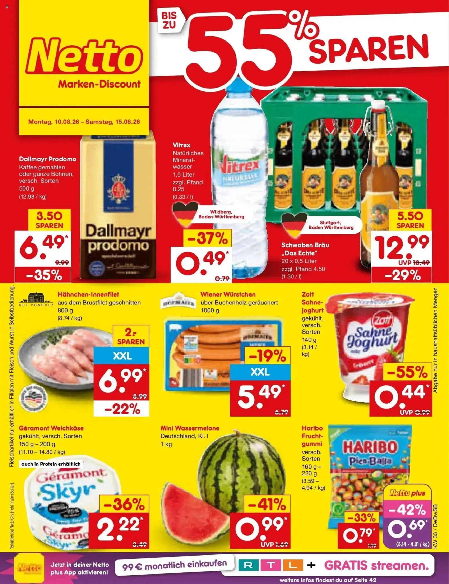 Vorschau von dem Prospekt des Geschäftes Netto Marken-Discount, gültig ab dem 10.08.2026