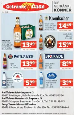 Vorschau von dem Prospekt des Geschäftes Angebote, gültig ab dem 10.08.2026