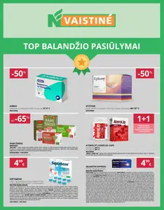 Norfa vaistinė parduotuvės leidinio Norfa vaistinė leidinys galiojančio nuo 2026.04.01 peržiūra