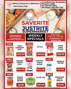 Preview of Saverite flyer valid from 04/05/2026