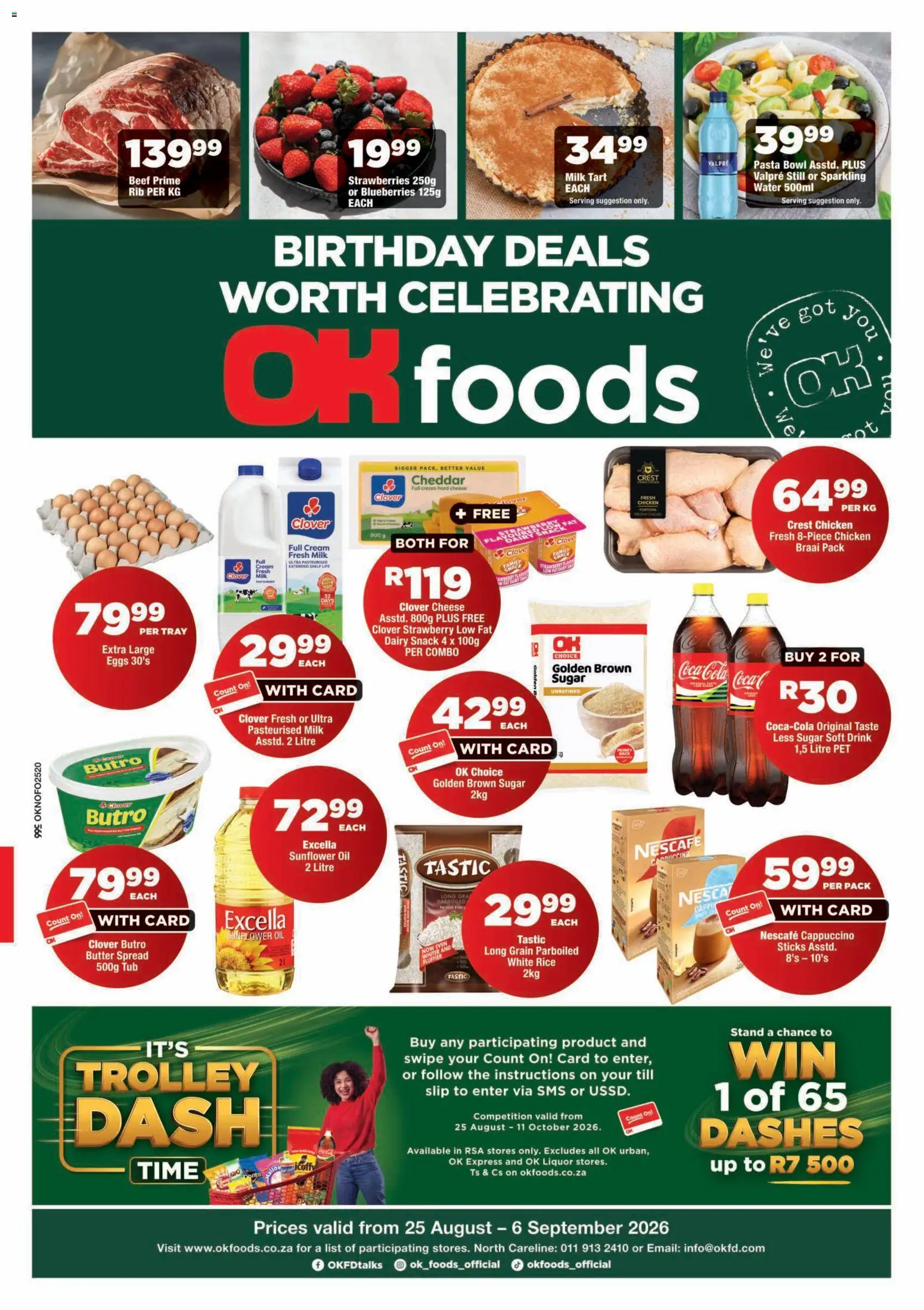 Preview of OK Foods flyer valid from 25/08/2026