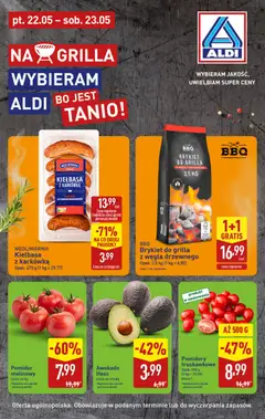 Náhled nabídky: Aldi Polsko Aldi Polsko leták - Oferta weekendowa platný od 22.05.2026