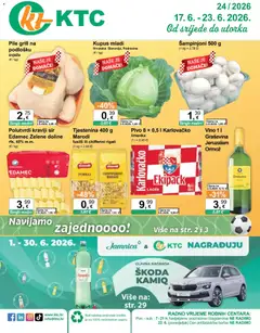 Pregled letka KTC Katalog trgovine KTC vrijedi od 17.06.2026