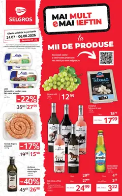 Previzualizarea de cataloage: Selgros Selgros Catalog valabil de la 24.07.2026