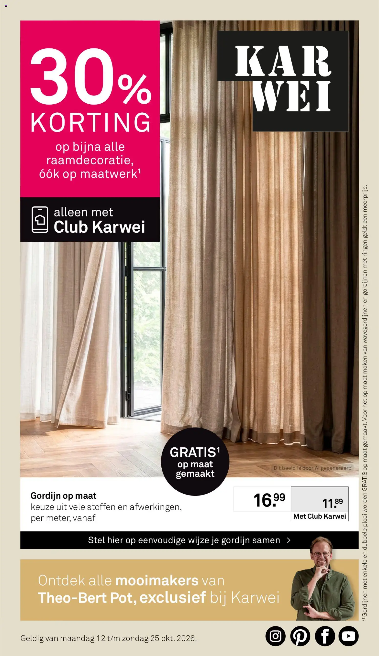 Voorbeeld van KARWEI folder van winkel KARWEI geldig vanaf 12-10-2026
