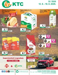 Pregled letka KTC Katalog trgovine KTC vrijedi od 12.08.2026