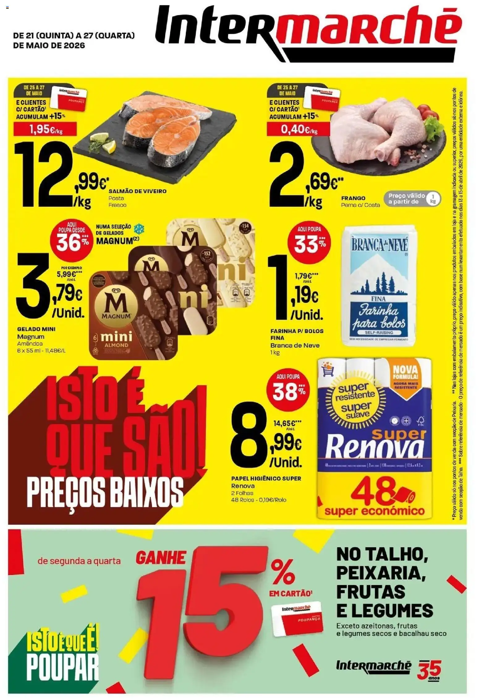 Pré-visualização do folheto da loja Intermarché válida a partir de 21/05/2026