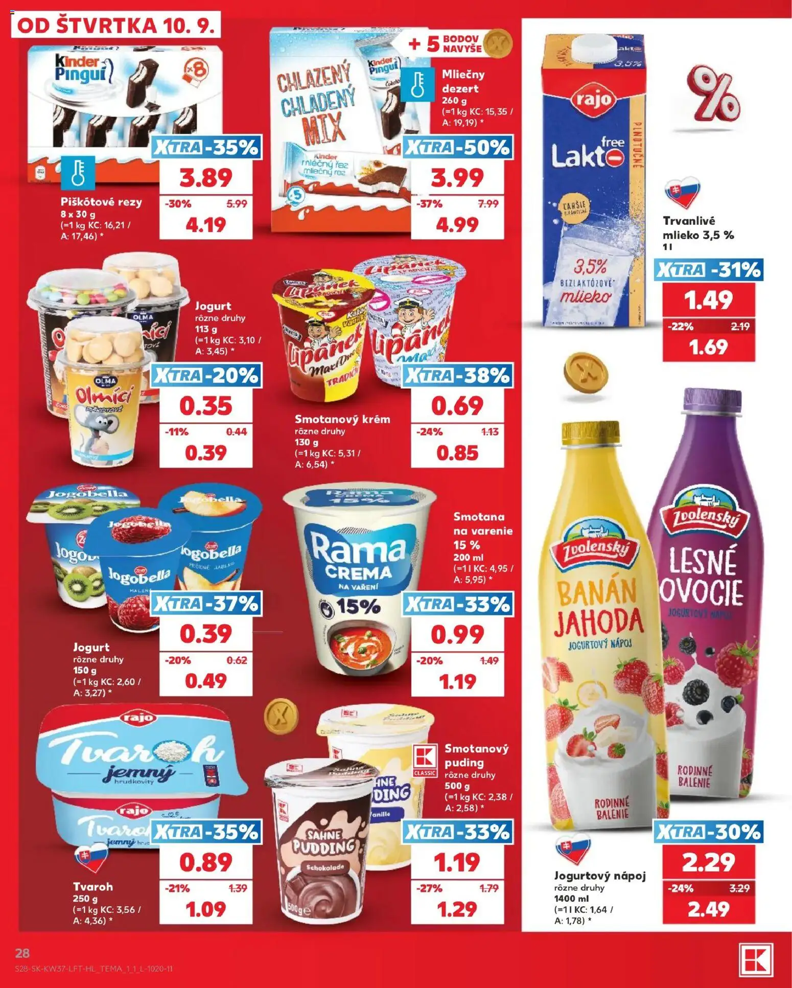 Náhľad Kaufland letáku platného od 10.09.2026