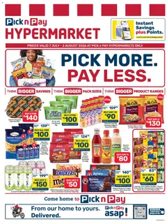 Preview of Pick n Pay flyer valid from 07/07/2026