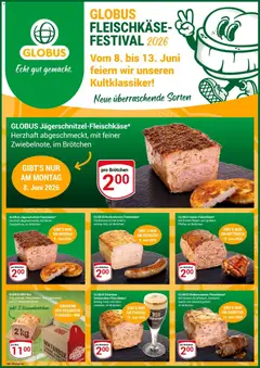 Vorschau von dem Prospekt des Geschäftes Globus, gültig ab dem 07.06.2026