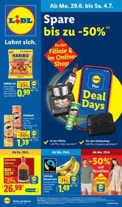 Vorschau von dem Prospekt des Geschäftes Lidl, gültig ab dem 29.06.2026