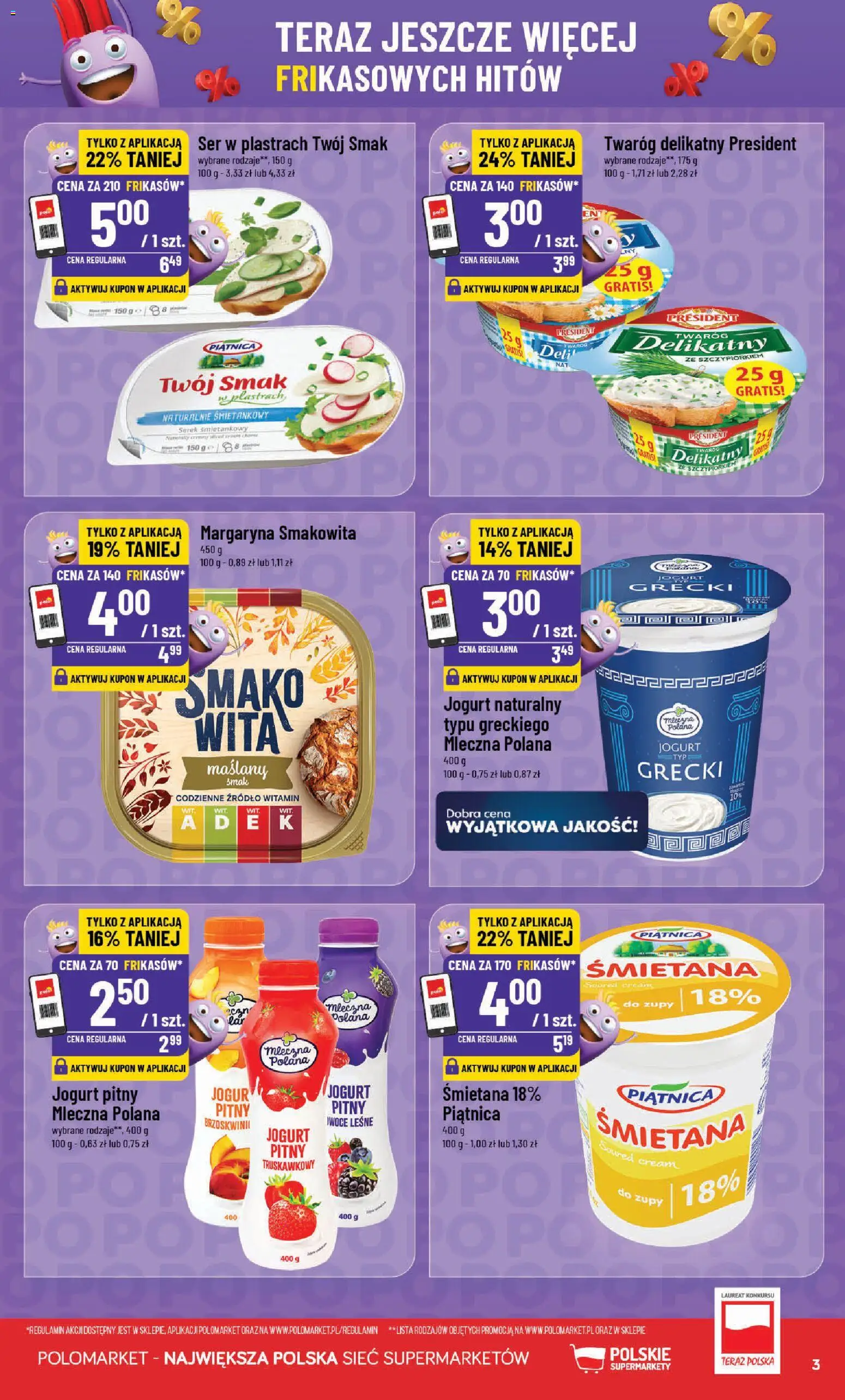 Pogląd gazetki "POLOmarket gazetka - Frikasowe Hity" ze sklepu POLOmarket ważnej od 30.09.2026