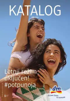 Pregled DM Drogerie kataloga - važi od 01.06.2026