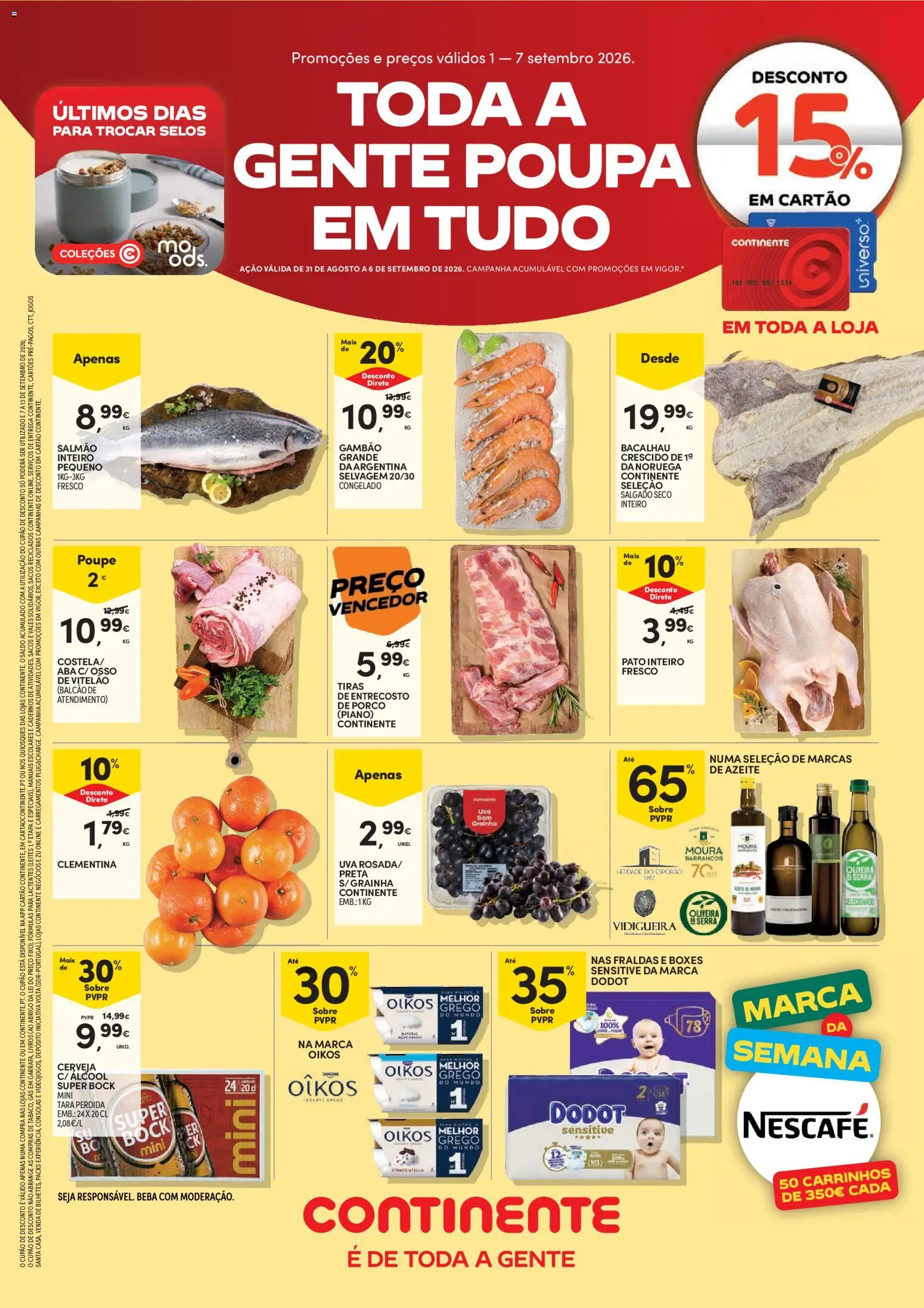 Pré-visualização do folheto da loja Continente válida a partir de 01/09/2026