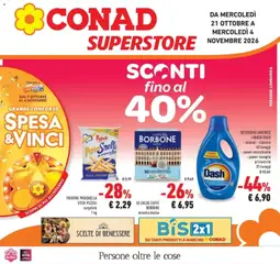 Anteprima dell'opuscolo Conad volantino Sesto San Giovanni dal negozio Conad valido da 21/10/2026