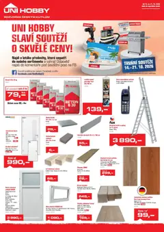 Náhled nabídky: Uni Hobby Uni Hobby leták - Uni Hobby Slaví Soutěží o Skvělé Ceny platný od 14.10.2026