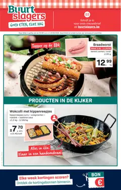 Prévisualisation de Buurtslagers Folder / Publicité du magasin Buurtslagers formulaire valide 05/08/2026