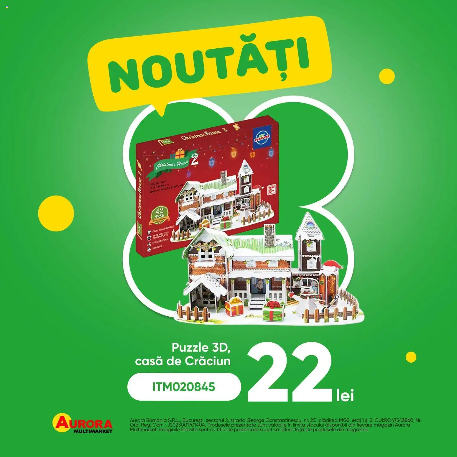 Previzualizarea de cataloage: Aurora Multimarket Aurora Multimarket Crăciun Catalog valabil de la 23.10.2026