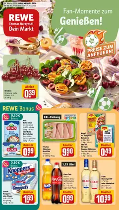 Vorschau von dem Prospekt des Geschäftes Rewe, gültig ab dem 05.07.2026