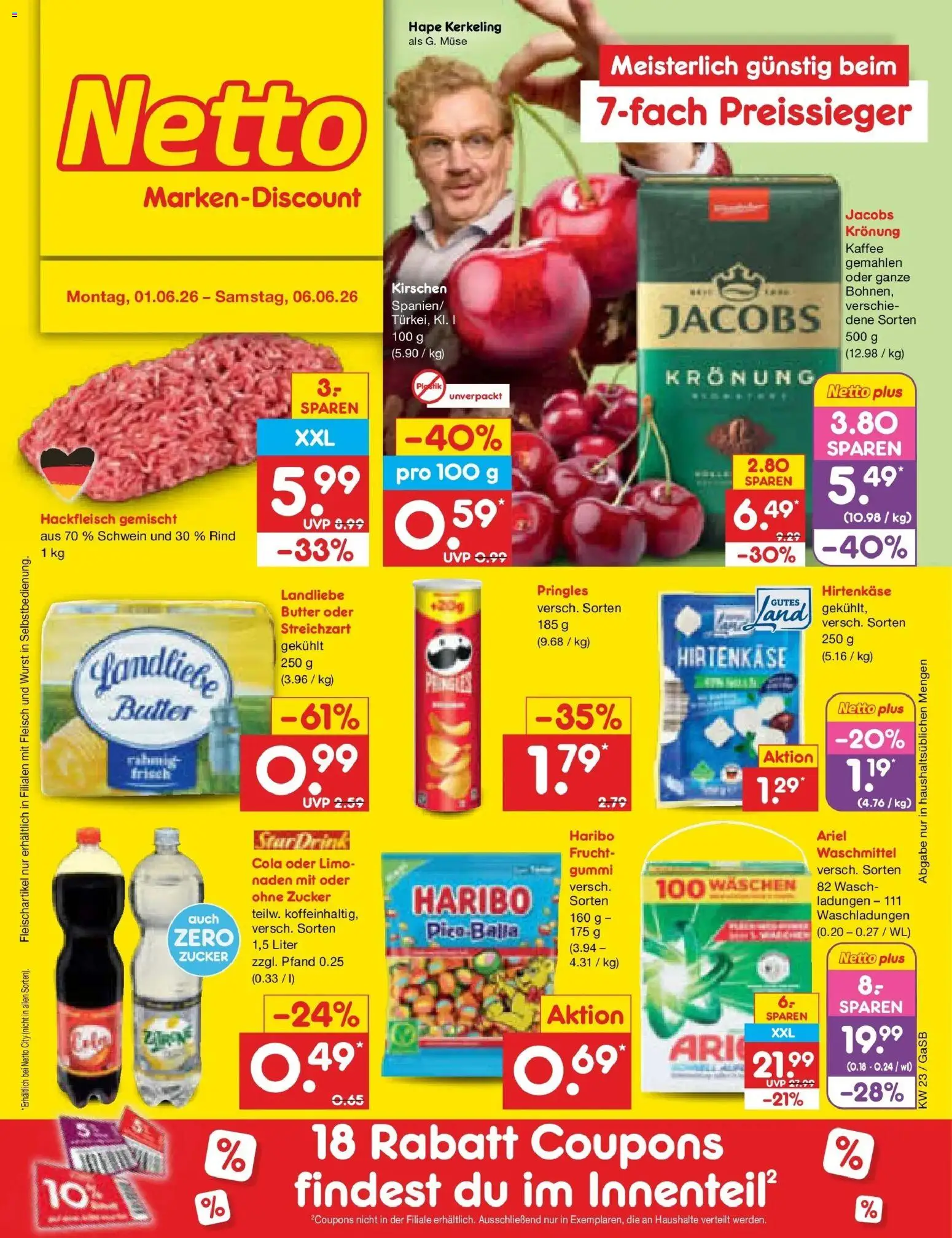 Vorschau von dem Prospekt des Geschäftes Netto Marken-Discount, gültig ab dem 01.06.2026