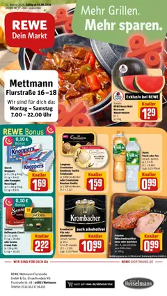 Vorschau von dem Prospekt des Geschäftes Rewe, gültig ab dem 03.08.2026