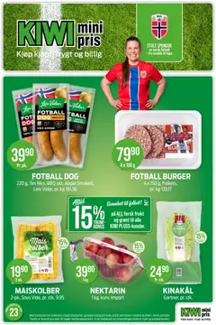 Forhåndsvis Kiwi kundeavis fra butikk Kiwi gyldig fra 01/06/2026