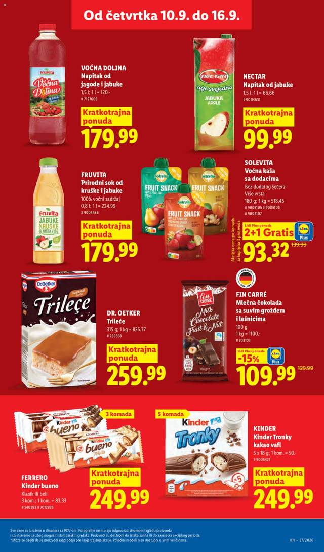 Novi Lidl katalog od 10.09.