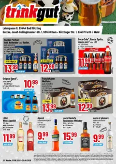Vorschau von dem Prospekt des Geschäftes Trinkgut, gültig ab dem 14.06.2026