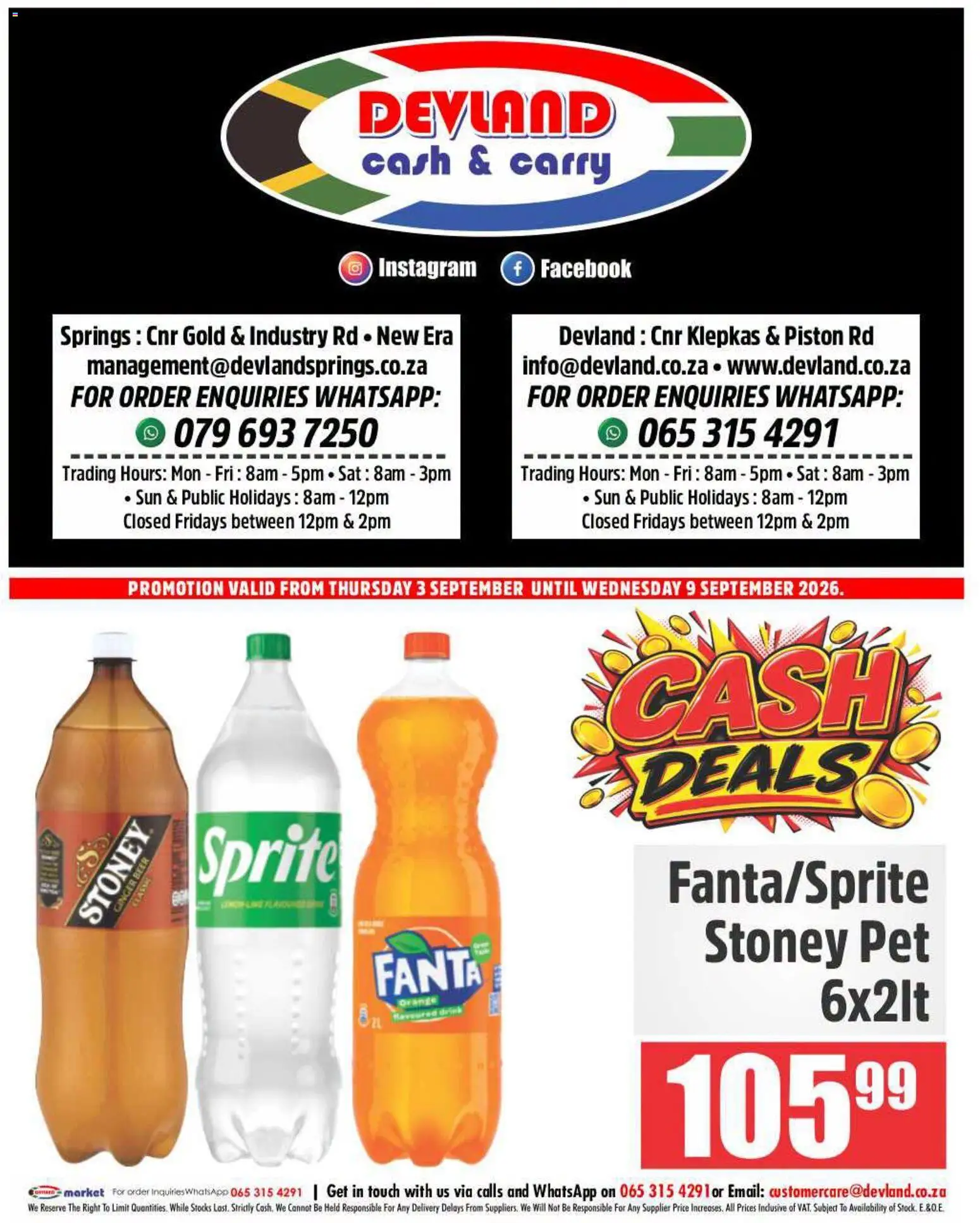 Preview of Devland flyer valid from 03/09/2026